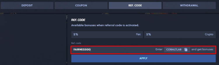 Affiliate Code
