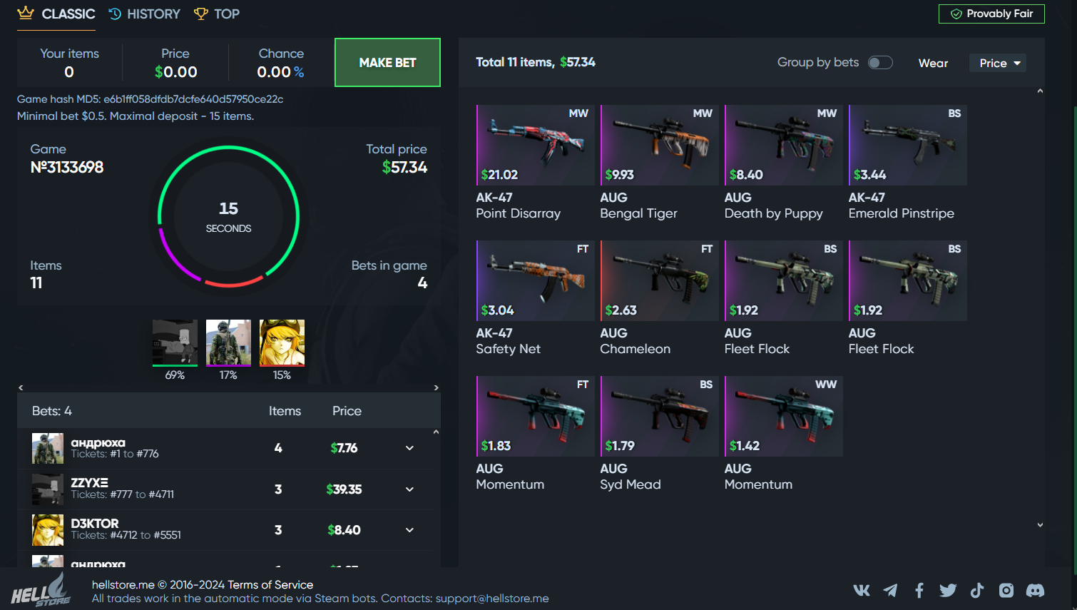 Betting