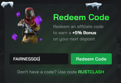 Redeem Code