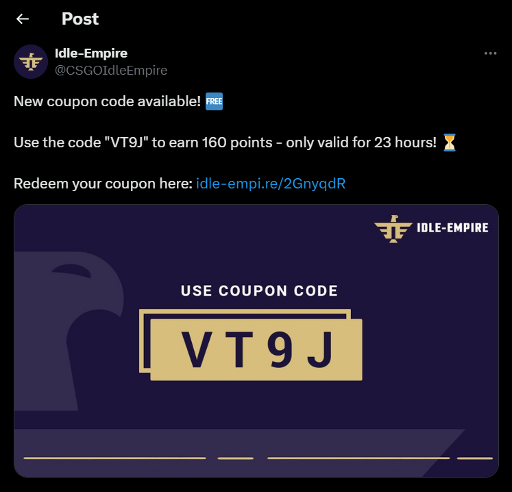 Bonus Code