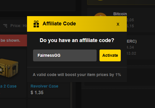 Bonus Code