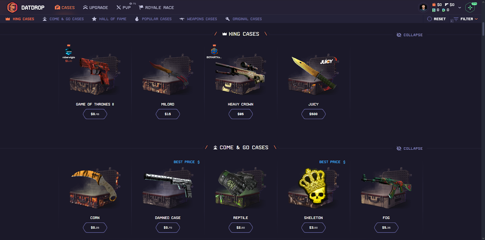 Cases