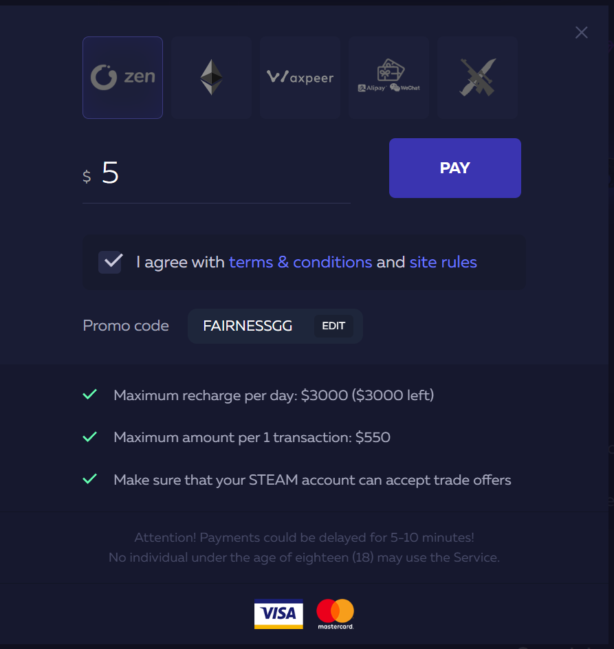 Payment Methods