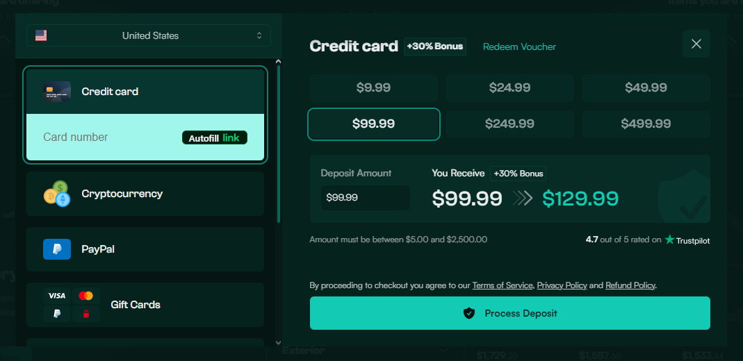 Payment Methods