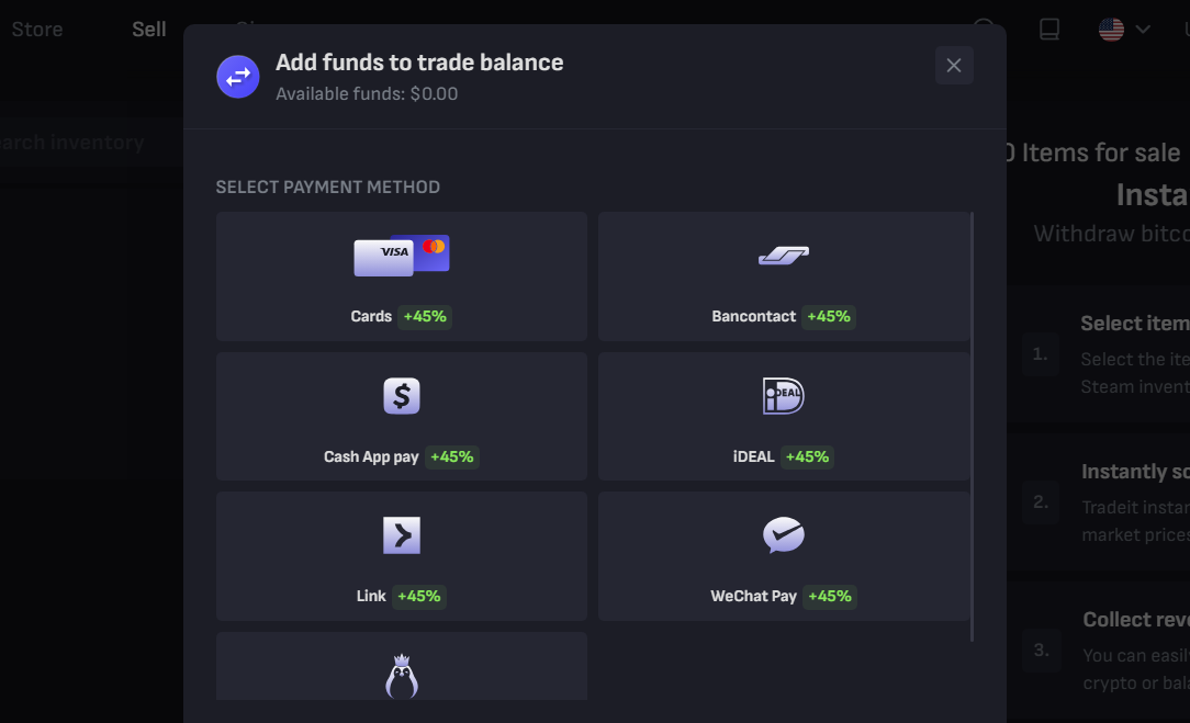 Payment Methods