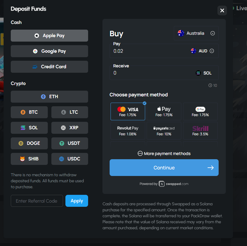 Payment Methods