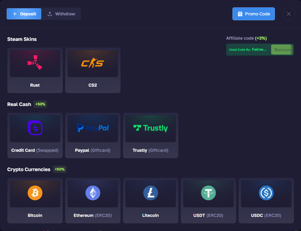 Payment Options