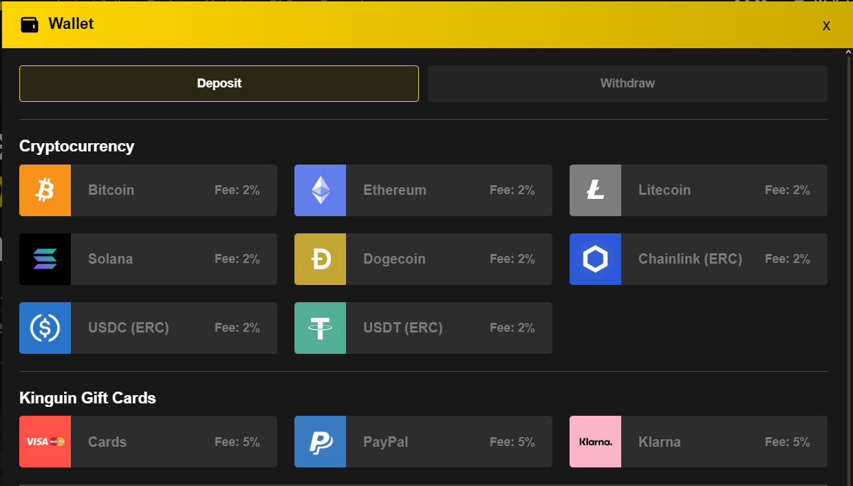 Payment Options