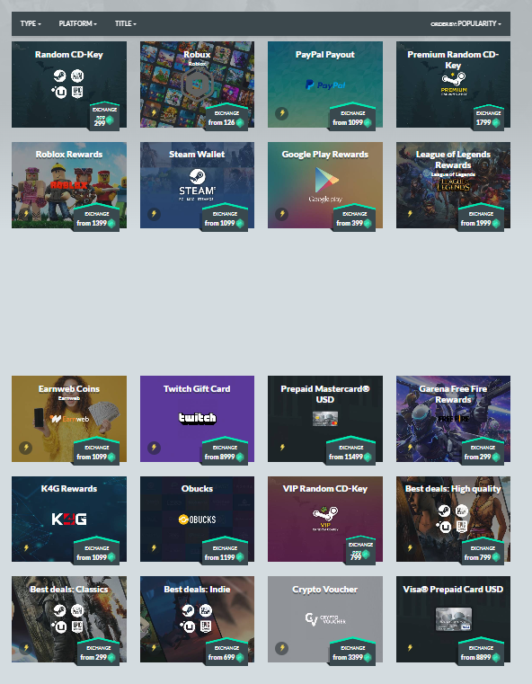 Rewards