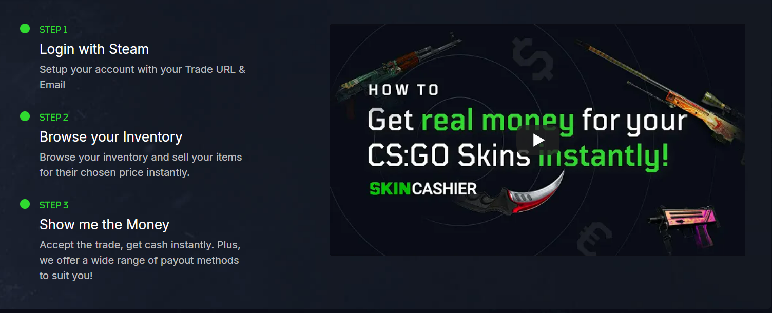 Selling Skins