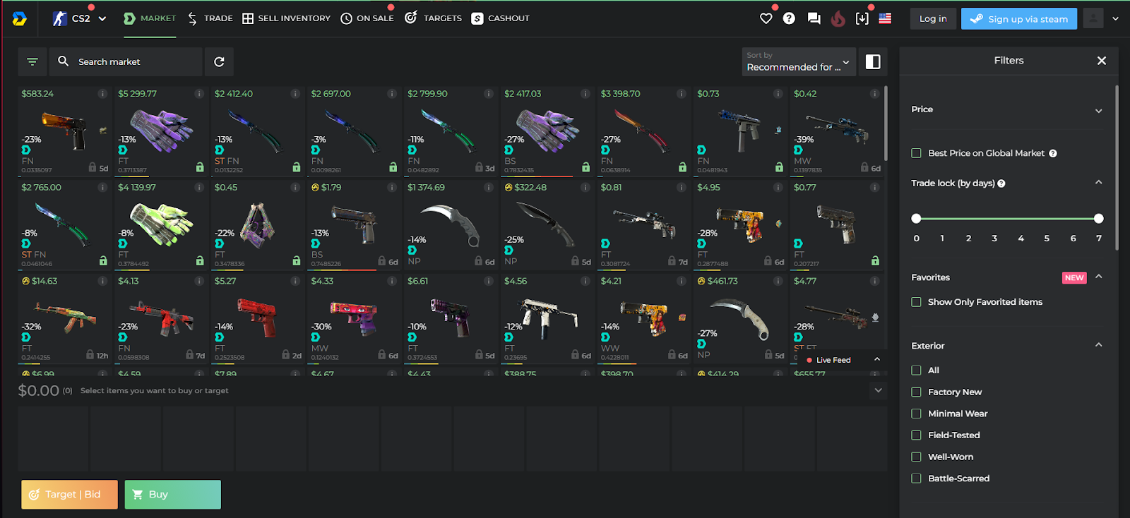 Skin Market