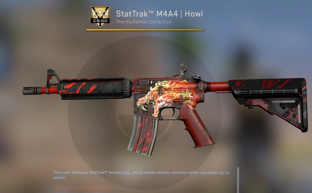 StatTrak M4A4 | Howl