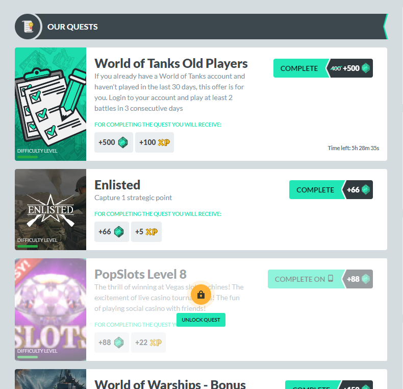Tasks