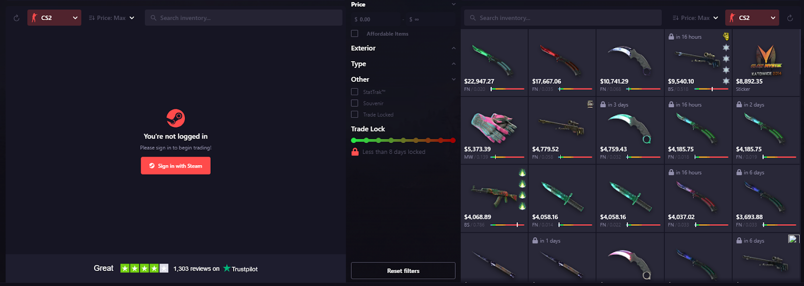Trading Skins