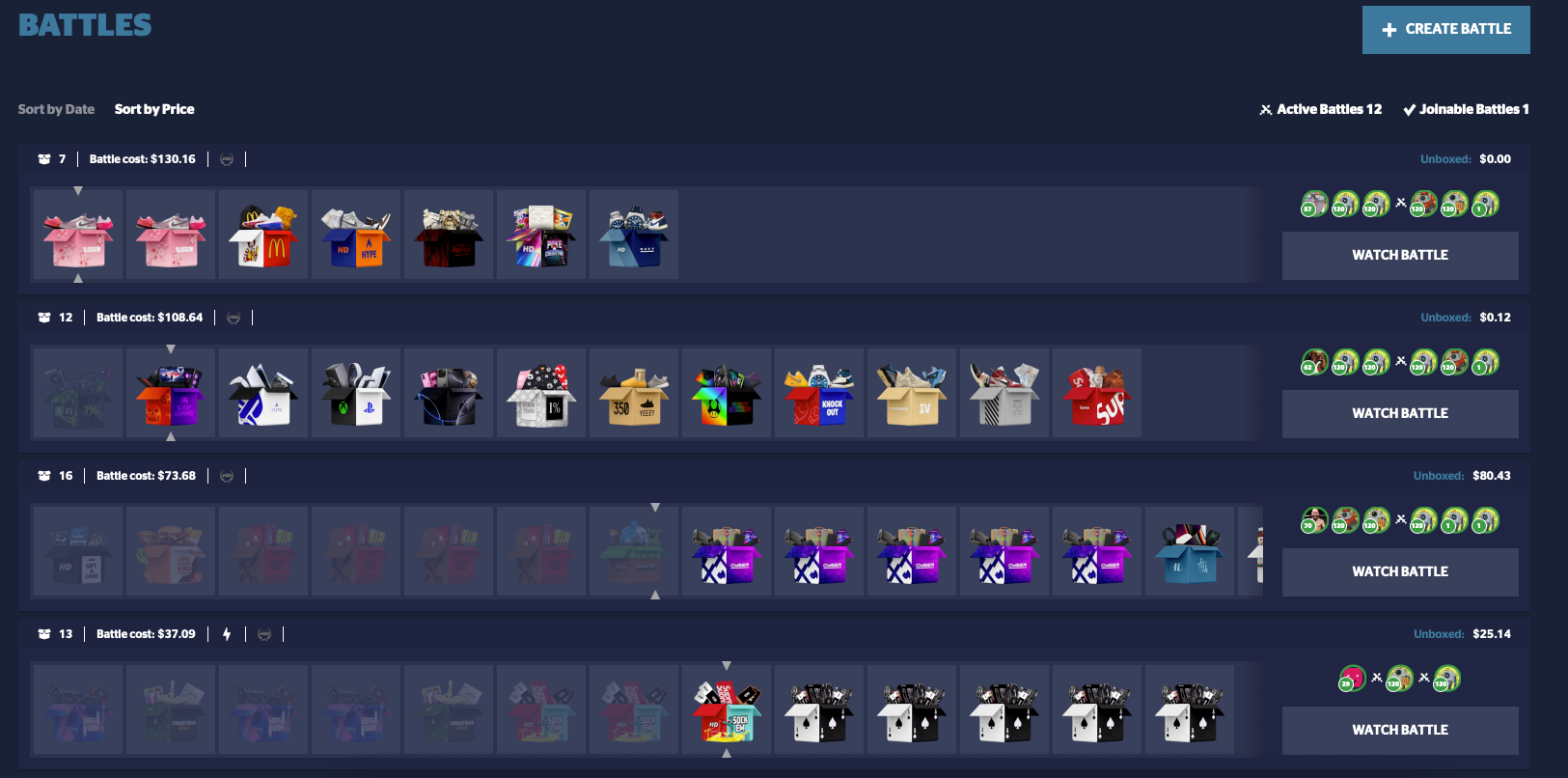 Hypedrop Battles