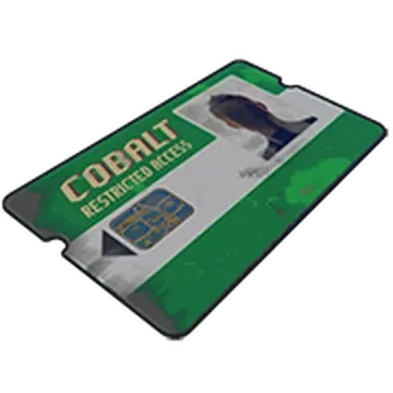 Rust Green Keycard