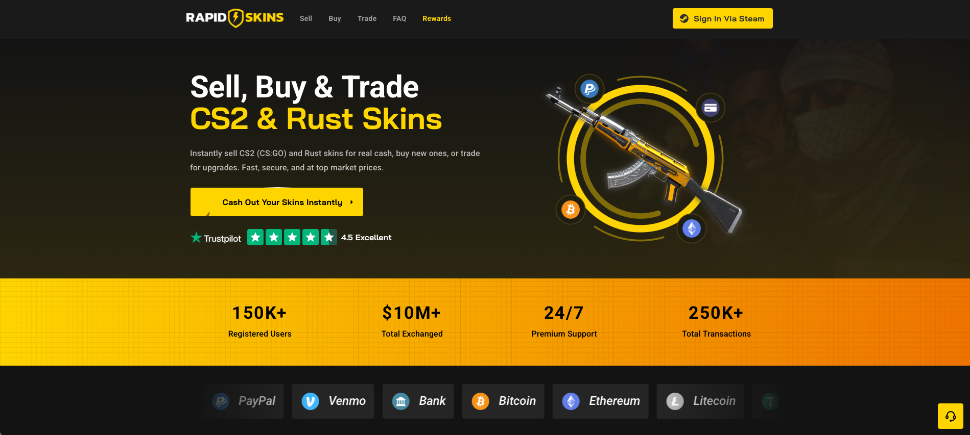 RapidSkins Homepage