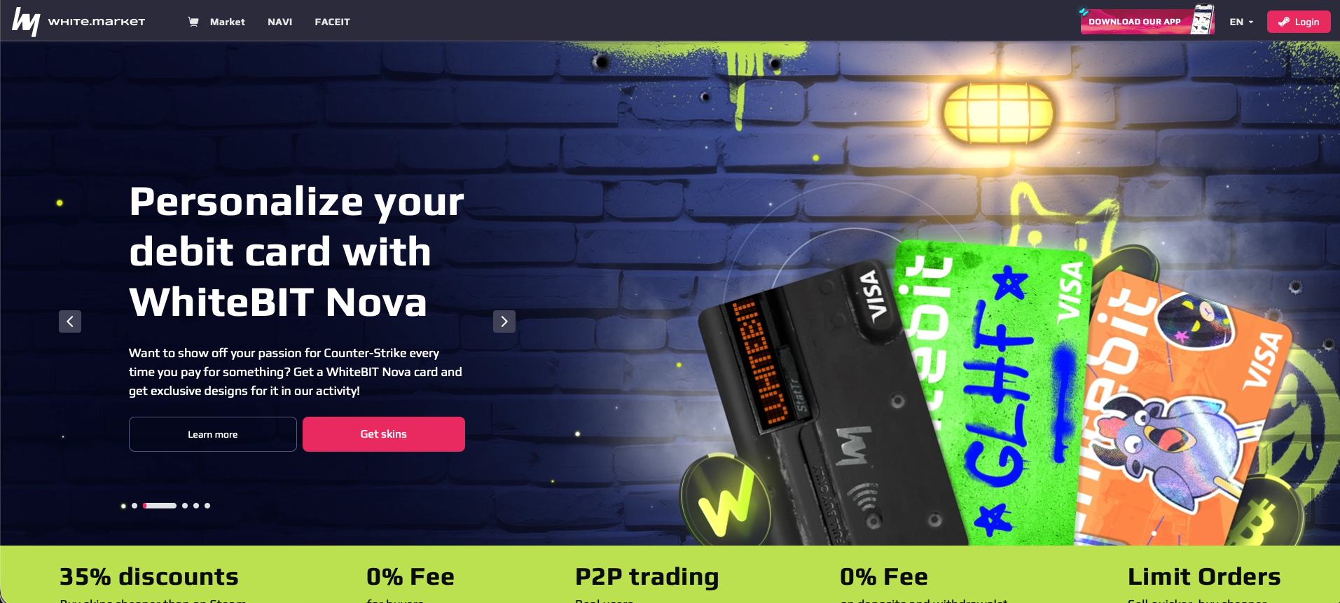 WhiteMarket Homepage